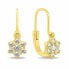 Фото #1 товара Dazzling Girl´s Gold Plated Earrings EA188Y