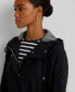 ფოტო #3 პროდუქტის Petite Packable Full-Zip Anorak Windbreaker