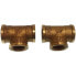 GOLDENSHIP Brass Female T Pipe Connector