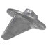 Фото #3 товара SUPER MARINE Mercury 50HP Short Trim Tab Zinc Anode