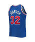 ფოტო #4 პროდუქტის Men's Magic Johnson Royal Western Conference Hardwood Classics 1992 NBA All-Star Game Authentic Jersey