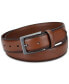 Фото #5 товара Men's Embossed Edge Belt, Created for Macy's