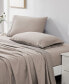 Фото #6 товара Постельное белье Southshore Fine Linens классический набор простыней с глубокими карманами на резинке 21 дюйм, размер Кинг