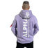 ALPHA INDUSTRIES Back Print hoodie Бледно-фиолетовый, XS - фото #3