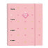 Фото #1 товара Папка-регистратор Glow Lab Hearts Розовый (27 x 32 x 3.5 см)