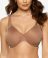 ფოტო #1 პროდუქტის Women's Amaranth Cushioned Comfort Unlined Minimizer Underwire Bra