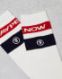 Aape By A Bathing Aape ankle socks in white