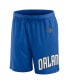 Фото #3 товара Men's Blue Orlando Magic Free Throw Mesh Shorts