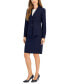 Petite Two-Button Jacket & Pencil Skirt Suit