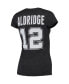 Фото #4 товара Футболка женская adidas LaMarcus Aldridge черная с названием San Antonio Spurs Name & Number