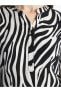 Фото #4 товара LCW Grace Kaçık Yaka Desenli Uzun Kollu Kadın Bluz