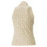 Фото #2 товара Puma Luxe Sport T7 Knitted Turtleneck Sleeveless Top Womens Beige Casual Tops 53