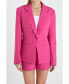 ფოტო #1 პროდუქტის Women's Scallop Detailed Single Button Jacket