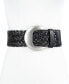 Фото #4 товара Women's Fully Adjustable Raffia Belt with Statement Buckle