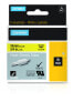 Dymo IND Heat-Shrink Tube Labels - 19mm x 1,5m - Black on yellow - Multicolour - -55 - 135 °C - UL 224 - MIL-STD-202G - MIL-81531 - SAE-DTL 23053/5 (1 - 3) - DYMO - Rhino