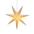 Фото #1 товара Konstsmide Paper star - Light decoration figure - White - Paper - Universal - IP20 - 1 lamp(s)