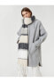 Пальто Koton Oversized Wool Blend Coat