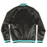 Фото #2 товара Mitchell & Ness Lightweight Satin Jacket Mens Black Casual Athletic Outerwear ST