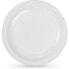 ALGON Set100 Premium Plastic Round Plates 22 cm