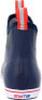 Xtratuf Full Rubber Deck Boot, Size 12, Navy/Red, 6"