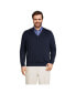 ფოტო #1 პროდუქტის Big & Tall Fine Gauge Supima Cotton V-neck Sweater
