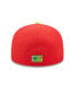 Фото #5 товара Men's Red, Neon Green Los Angeles Dodgers 1978 World Series Lava Highlighter Combo 59FIFTY Fitted Hat