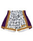 Фото #3 товара Women's White Los Angeles Lakers Doodle Shorts