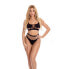 Underwear Set Pink Lipstick Black (One size)