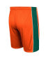 ფოტო #3 პროდუქტის Men's Orange Miami Hurricanes Panel Shorts