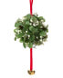Фото #2 товара Kurt Adler 2Pc Mistletoe Ball Christmas Ornaments Multicolor