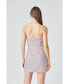 Фото #3 товара Women's Sequins Strapless Mini Dress