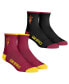 Youth Boys and Girls Socks Arizona State Sun Devils Core Team 2-Pack Quarter Length Sock Set