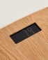 Oak wood digital scales