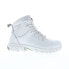 Фото #1 товара Avenger Flight Alloy Toe SD10 A7473 Womens White Wide Leather Work Boots