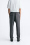 Comfort fit jogger waist trousers