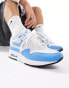 Фото #5 товара Nike Air Max 1 trainers in white and blue