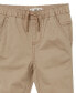 ფოტო #3 პროდუქტის Big Boys Will Cuffed Elastic Waistband Chino Pants