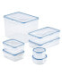 Easy Essentials Rectangular 14-Pc. Food Storage Container Set