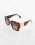 Accessorize cateye sunglasses in brown tort