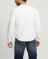 ფოტო #2 პროდუქტის Men's Textured Long-Sleeve T-shirt