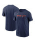 Фото #2 товара Men's Navy Houston Astros City Connect Wordmark T-shirt
