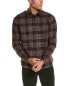 Фото #1 товара Рубашка Vince Norden Plaid Men's Red