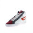 Фото #9 товара Diesel S-Leroji Mid Mens White Leather Lifestyle Sneakers Shoes