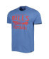 Фото #3 товара Men's Royal Buffalo Bills Wordmark Rider Franklin T-shirt