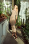 Фото #1 товара Платье с текстурным узором и блеском ZARA