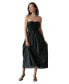 Фото #1 товара Платье Crescent короткое без бретелек с кружевом