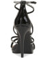 Фото #3 товара Women's Jaeya Strappy Rhinestone High-Heel Dress Sandals