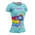 ფოტო #1 პროდუქტის OTSO Smurfs Rainbow short sleeve T-shirt