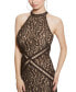 Women's New Liza Lace Halter Sleeveless Gown