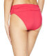 Фото #3 товара Tommy Bahama Pearl High-Waist Hipster Bikini Bottom Sz. XS (Cerise) 150436